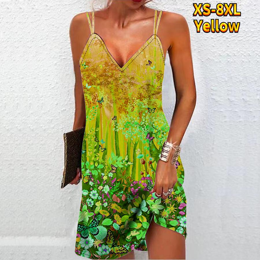 Женское модное сексуальное платье без бретелек с 3D секретным принтом в глубоком лесу, свободное платье-бретелька с v-образным вырезом M
Женское модное сексуальное платье без бретелек с 3D секретным принтом в глубоком лесу, свободное платье-бретелька с v-образным вырезом M