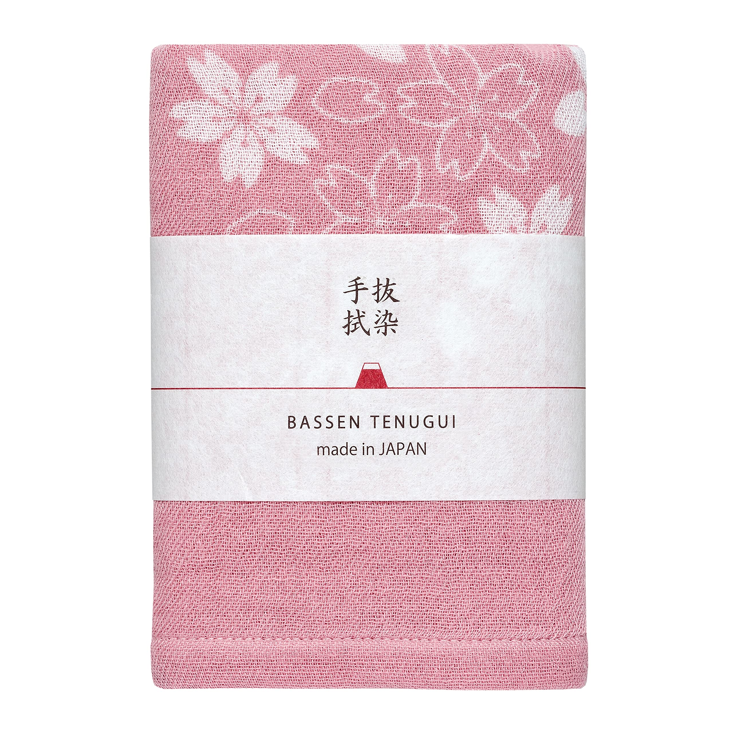 Imabari Towel Contex Discharge Printed Tenugui and Cherry High-Color (Salmon Blossom)
Imabari Towel Contex Discharge Printed Tenugui and Cherry High-Color (Salmon Blossom)