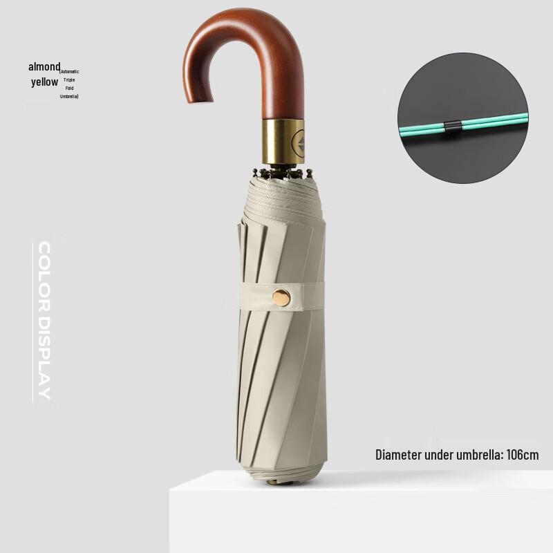 Xinyuxuan Wooden Handle Folding Umbrella
Xinyuxuan Wooden Handle Folding Umbrella