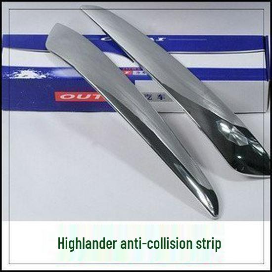 Защитные полосы от столкновений и царапин Otai для Highlander 2009-2014 - Защита переднего бампера
Защитные полосы от столкновений и царапин Otai для Highlander 2009-2014 - Защита переднего бампера