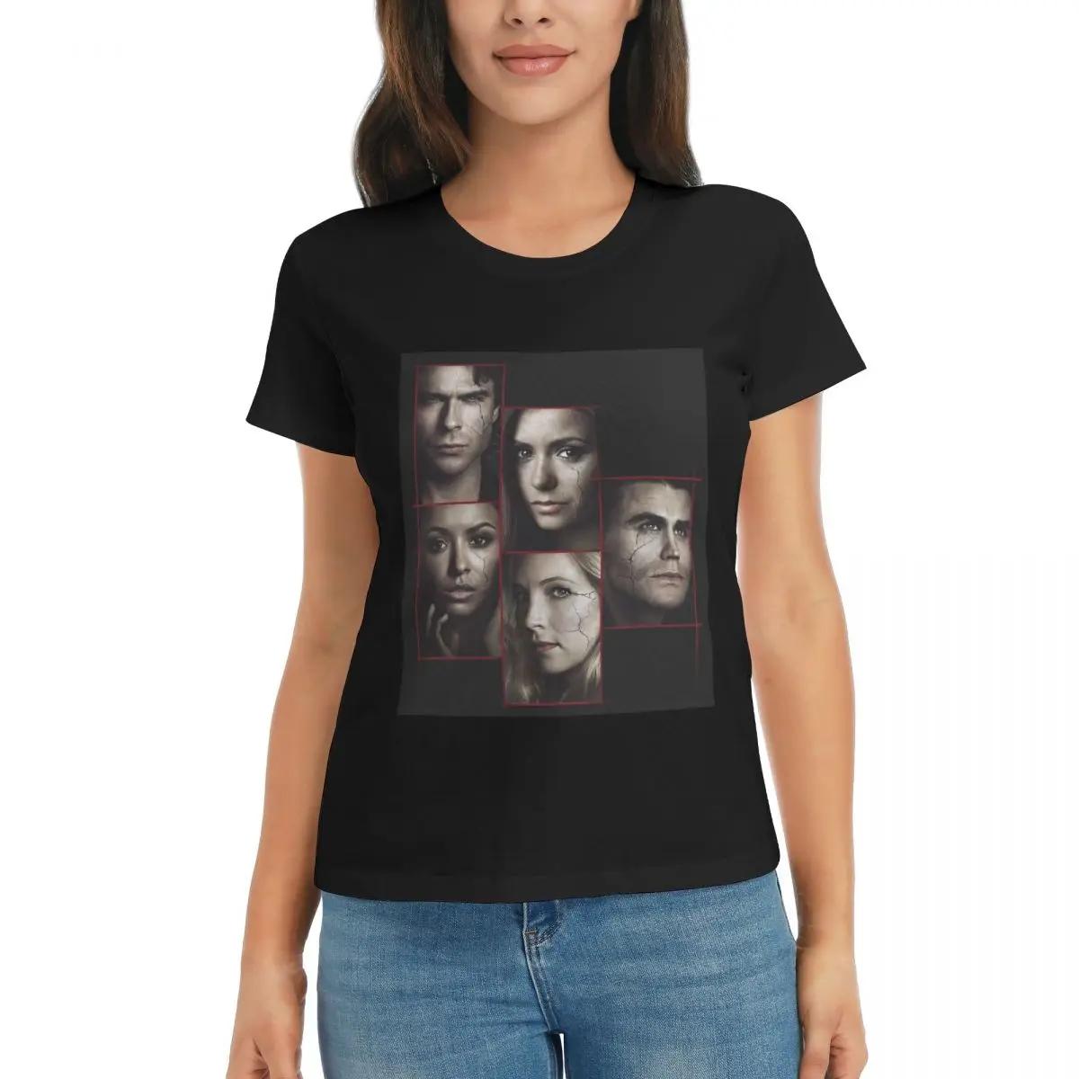 Women TShirt The Vampire Diaries Damon Salvatore Summer Short Sleeve Tees ONeck Cotton T Shirts Clothes Tops Streetwear 4XL
Women TShirt The Vampire Diaries Damon Salvatore Summer Short Sleeve Tees ONeck Cotton T Shirts Clothes Tops Streetwear 4XL