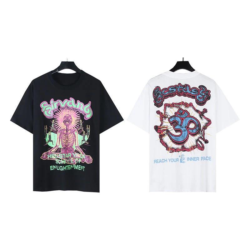 Американский модный бренд Hell Pure Cotton Pattern Printed Star Skull Pattern High Street Casual Short Sleeves Football Shirt Men and Women S чёрный
Американский модный бренд Hell Pure Cotton Pattern Printed Star Skull Pattern High Street Casual Short Sleeves Football Shirt Men and Women S чёрный