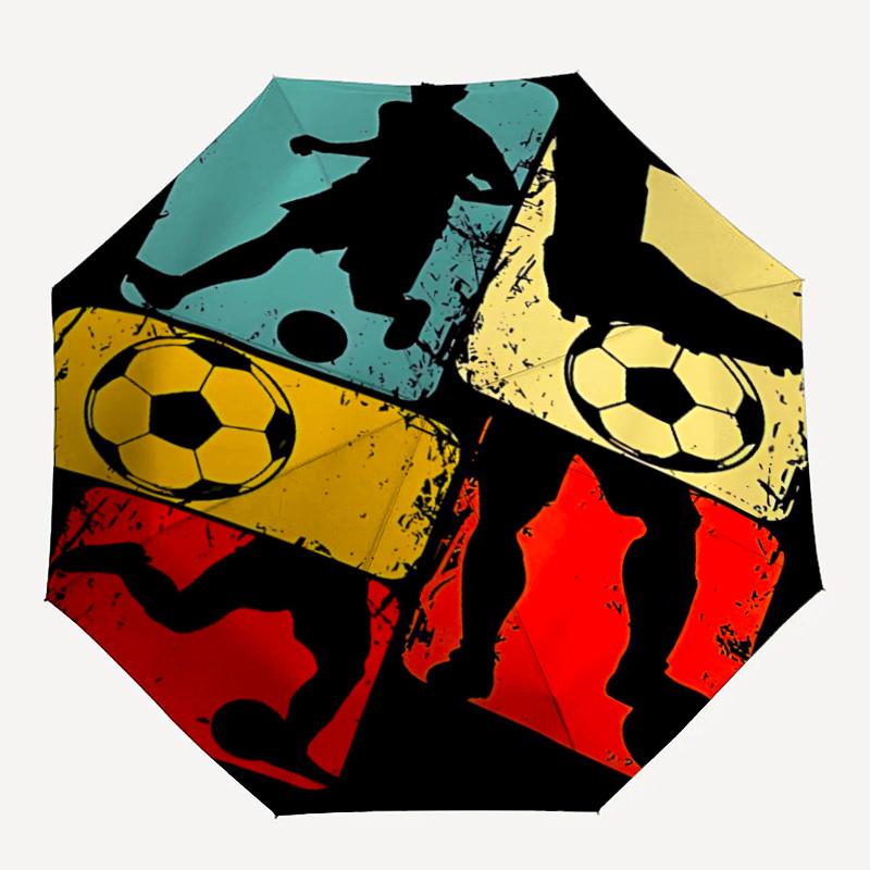 1pc Soccer Players Automatic Folding Umbrella, 8-Rib Durable Iron Frame, Compact Travel Umbrella for Women & Men 038
1pc Soccer Players Automatic Folding Umbrella, 8-Rib Durable Iron Frame, Compact Travel Umbrella for Women & Men 038