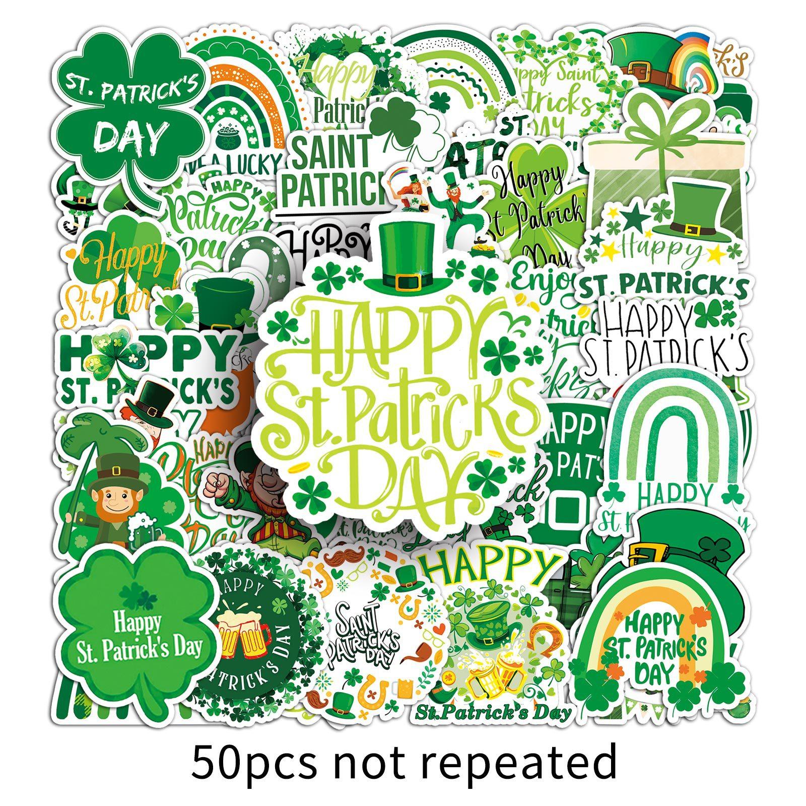 50 St. Patrick s Day Graffiti Stickers Personalized Foreign Festival Decoration Water Cup Computer Stickers
50 St. Patrick s Day Graffiti Stickers Personalized Foreign Festival Decoration Water Cup Computer Stickers
