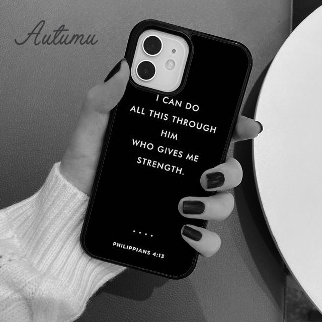 Біблія Філіппійців Ісус Христос Християнські вірші Phone Case for iPhone 11 12 13 14 Pro Max mini XR XS SE 2020 7 8 Plus Cover shell iPhone 12or12pro
Біблія Філіппійців Ісус Христос Християнські вірші Phone Case for iPhone 11 12 13 14 Pro Max mini XR XS SE 2020 7 8 Plus Cover shell iPhone 12or12pro