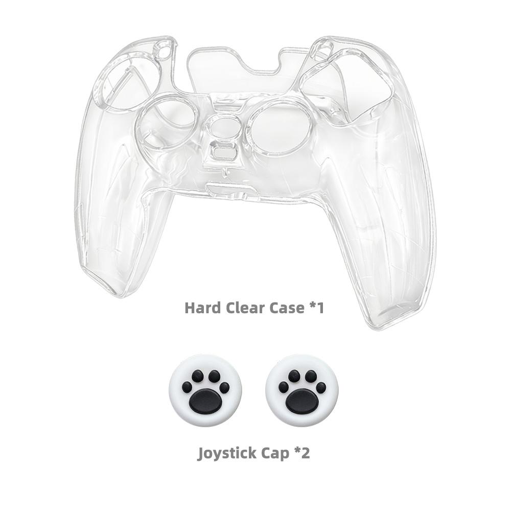 For PS5 DualSense Controller Clear PC Cover Ultra Slim Transparent Protector Case for PS5 Gamepad Game Accessories
For PS5 DualSense Controller Clear PC Cover Ultra Slim Transparent Protector Case for PS5 Gamepad Game Accessories