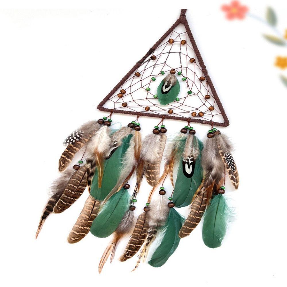 triangle Dream Catching Net Pendant Hand woven Wind Chime Pendant New Home Wall Decoration Room
triangle Dream Catching Net Pendant Hand woven Wind Chime Pendant New Home Wall Decoration Room