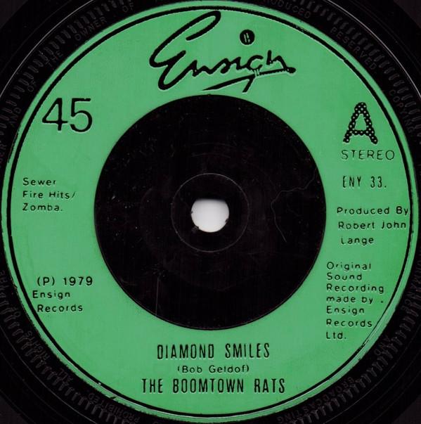 7-дюймовая пластинка BOOMTOWN RATS Diamond Smiles ENY33 Ensign 1979 Великобритания Рок Б/у
7-дюймовая пластинка BOOMTOWN RATS Diamond Smiles ENY33 Ensign 1979 Великобритания Рок Б/у