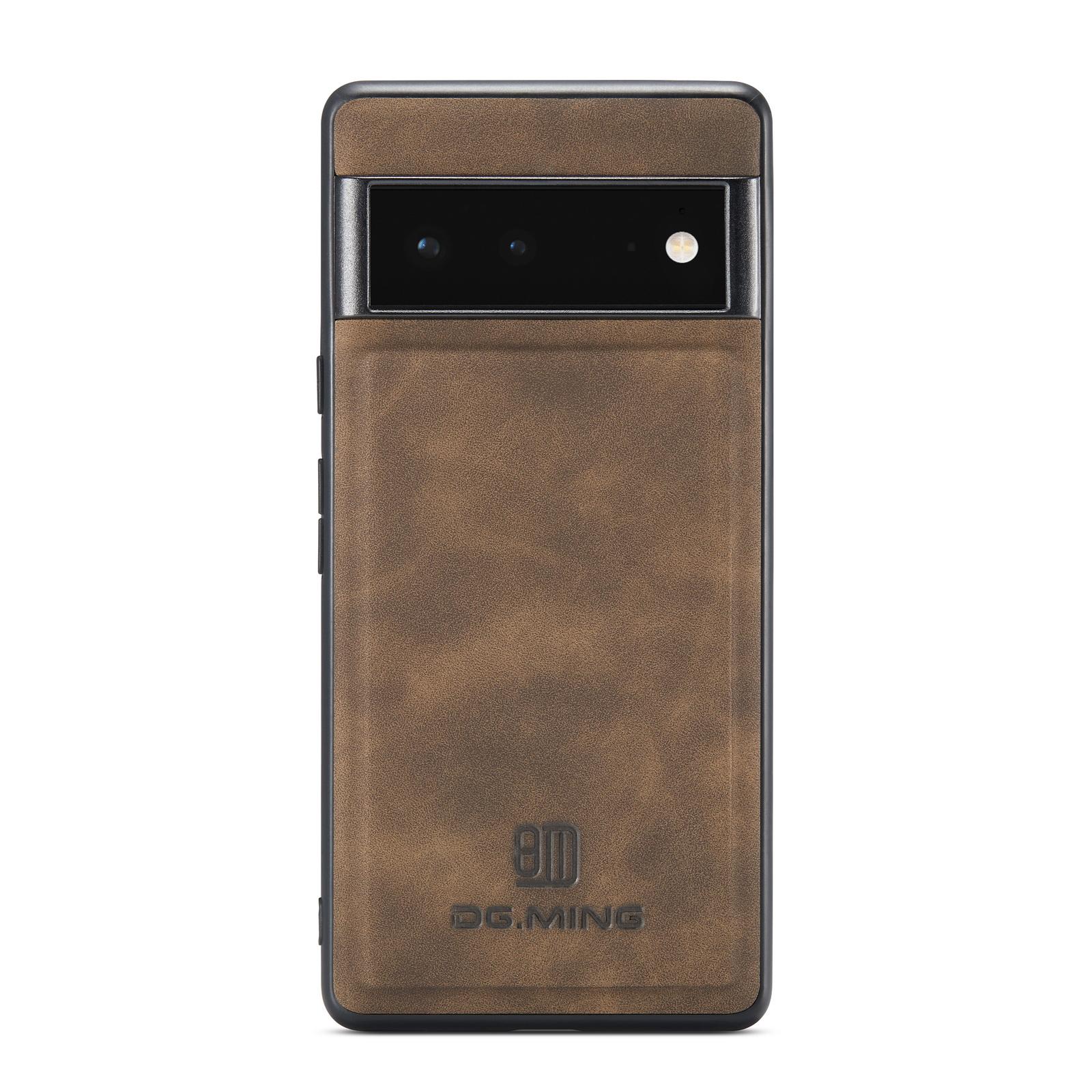 DG.MING M2 Series Shockproof Anti-scratch Magnetic Wallet Design Hybrid Case with Kickstand for Google Pixel 6 Pro Coffee
DG.MING M2 Series Shockproof Anti-scratch Magnetic Wallet Design Hybrid Case with Kickstand for Google Pixel 6 Pro Coffee