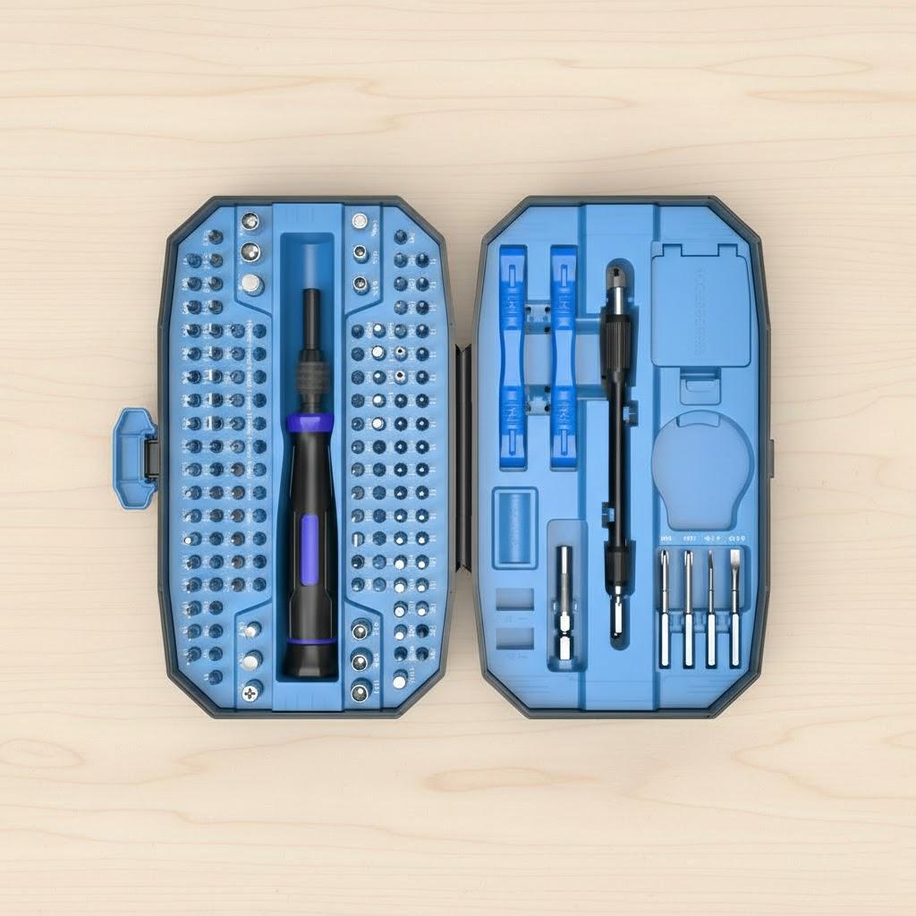 152 in 1 Precision Screwdriver Set Professional Laptop Computer Repair Tool Kit T5 T6 Torx
152 in 1 Precision Screwdriver Set Professional Laptop Computer Repair Tool Kit T5 T6 Torx