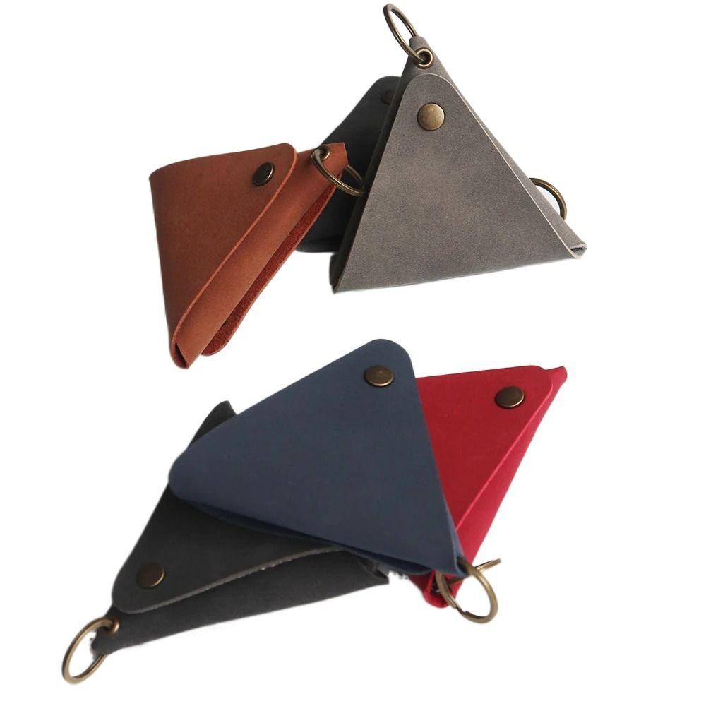 Solid Color Triangle Coin Purse Wallet Card Storage Bag Retro Small Item Bag Travel сірий
Solid Color Triangle Coin Purse Wallet Card Storage Bag Retro Small Item Bag Travel сірий