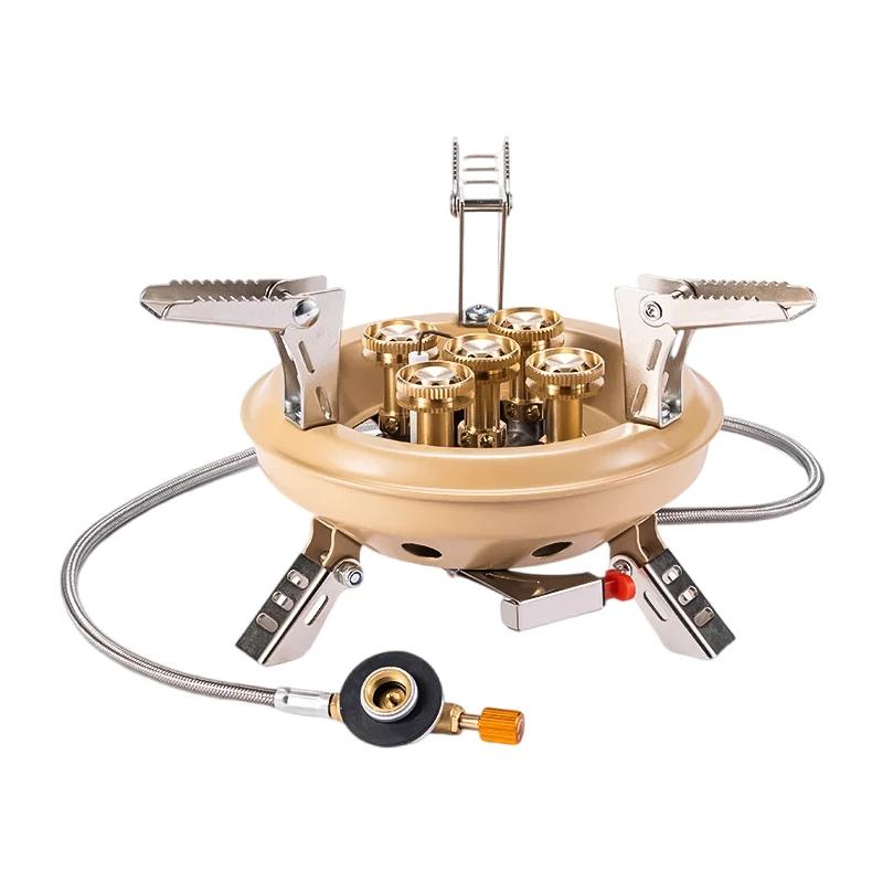 BRS201A 16000W High Power Camping Gas Stove Propane Butane Burner with Piezo Ignition for Outdoor Emergency Cooking Picnic хаки
BRS201A 16000W High Power Camping Gas Stove Propane Butane Burner with Piezo Ignition for Outdoor Emergency Cooking Picnic хаки