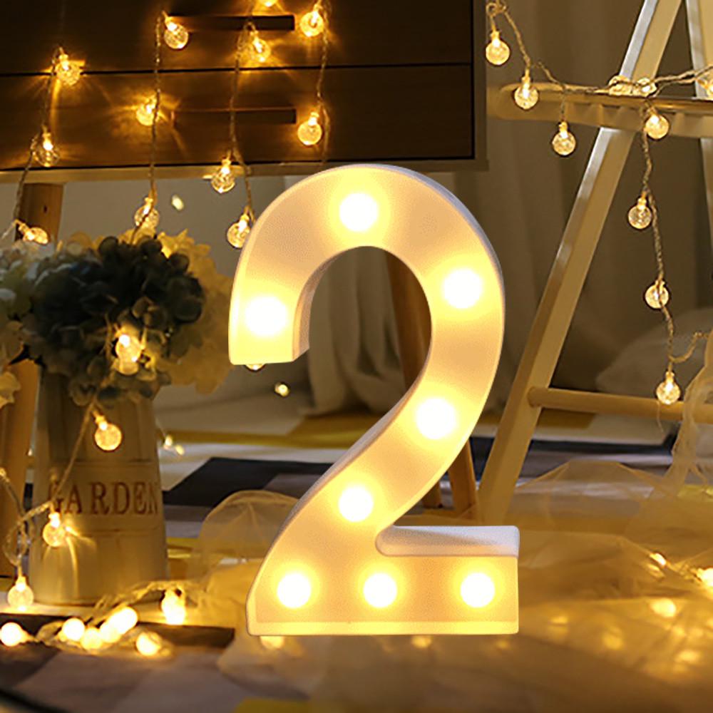Alphabet LED Digital Lights Light Up Plastic Digital Standing Hanging білий
Alphabet LED Digital Lights Light Up Plastic Digital Standing Hanging білий