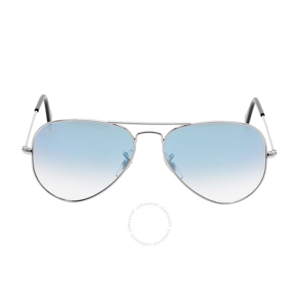 Солнцезащитные очки унисекс Ray Ban Aviator с градиентом, голубые с градиентом, RB3025 003 3F 55
Солнцезащитные очки унисекс Ray Ban Aviator с градиентом, голубые с градиентом, RB3025 003 3F 55