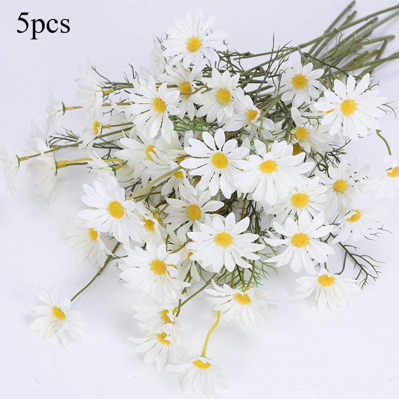 5pcs Artificial Small Daisies Lifelike Fake Daisy Flowers Faux Mini Daisies for Home Vase Decor Wedding Party Table Centerpieces 5pcs білий
5pcs Artificial Small Daisies Lifelike Fake Daisy Flowers Faux Mini Daisies for Home Vase Decor Wedding Party Table Centerpieces 5pcs білий