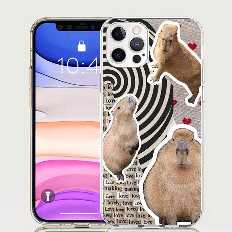 Funny Capybara Phone Case for Apple iPhone 17 Air 16 15 Plus 14 + 13 Mini 12 11 Pro Max 7 8 SE 16Max Soft Shell Cover Coque 17 A iPhone 13 Mini
Funny Capybara Phone Case for Apple iPhone 17 Air 16 15 Plus 14 + 13 Mini 12 11 Pro Max 7 8 SE 16Max Soft Shell Cover Coque 17 A iPhone 13 Mini