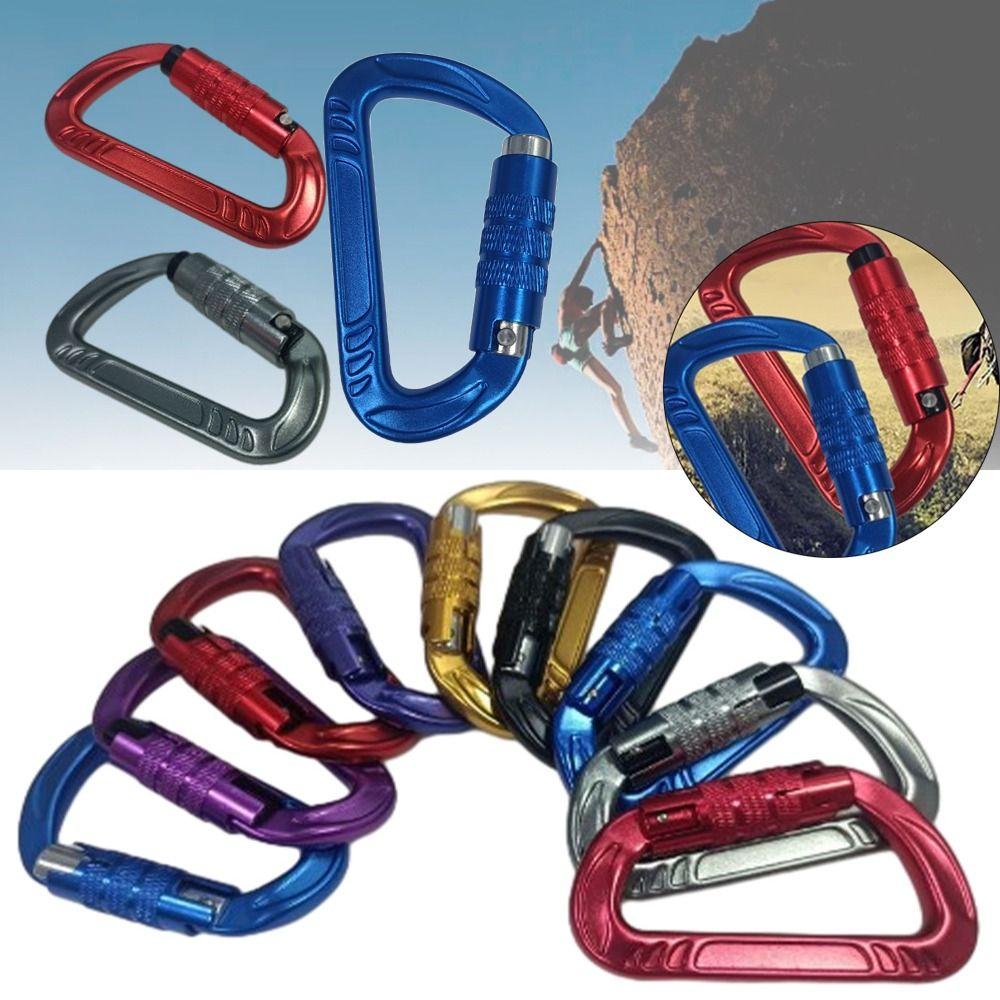 Aluminum Safety Carabiner 5 Colors Key Hooks New 12KN Professional Carabiner Outdoor Tool
Aluminum Safety Carabiner 5 Colors Key Hooks New 12KN Professional Carabiner Outdoor Tool