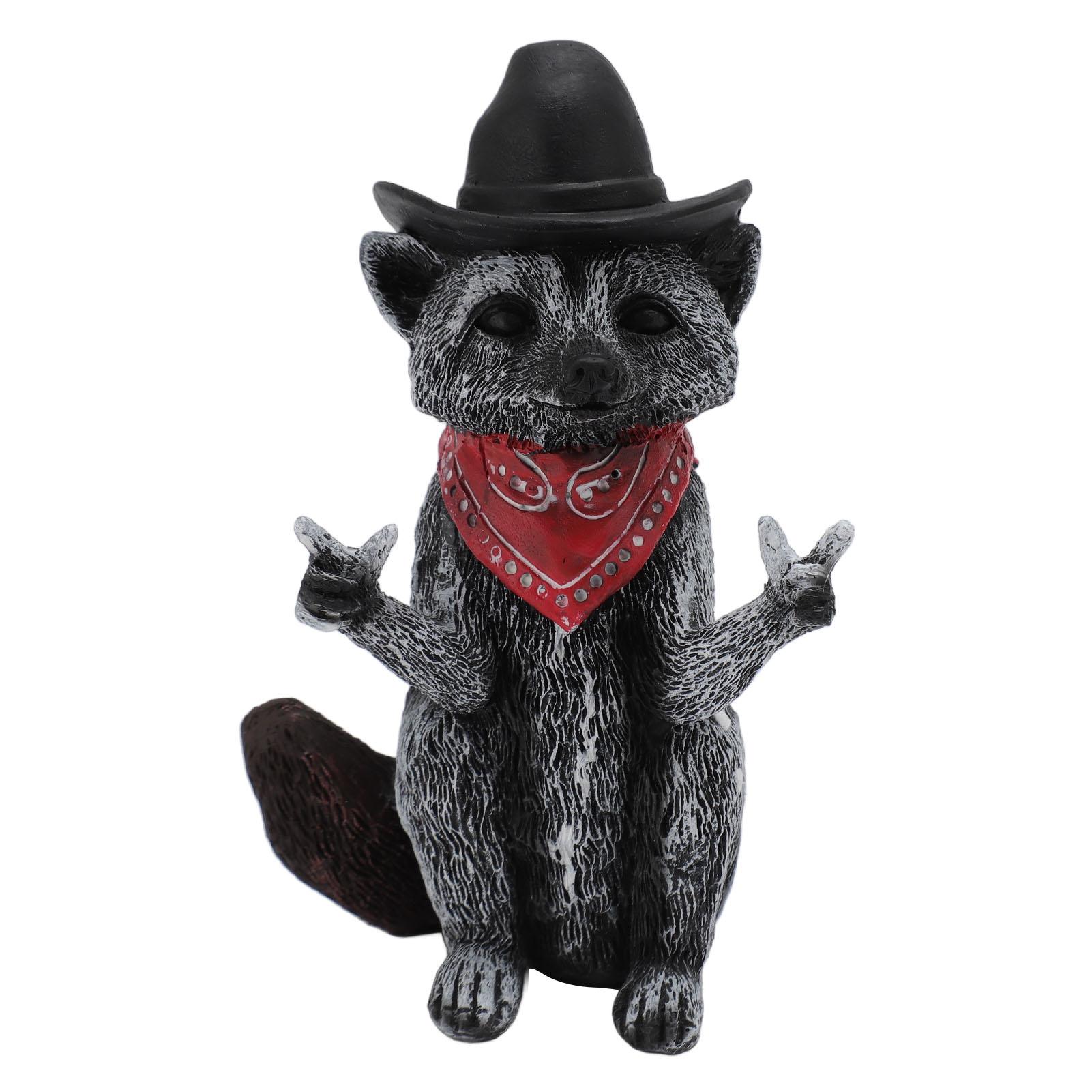 Raccoon Figurine Funny Lifelike Decorative Resin Wild Animal Statue Ornament for Desk Bookshelf
Raccoon Figurine Funny Lifelike Decorative Resin Wild Animal Statue Ornament for Desk Bookshelf