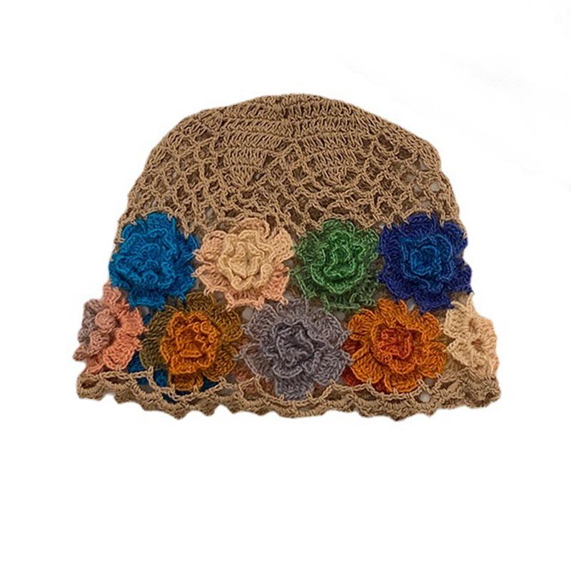 Шляпа Универсальный стиль Сладкий цветок Ажурная Бежевая и Хаки Вязаные шапки хаки
Шляпа Универсальный стиль Сладкий цветок Ажурная Бежевая и Хаки Вязаные шапки хаки