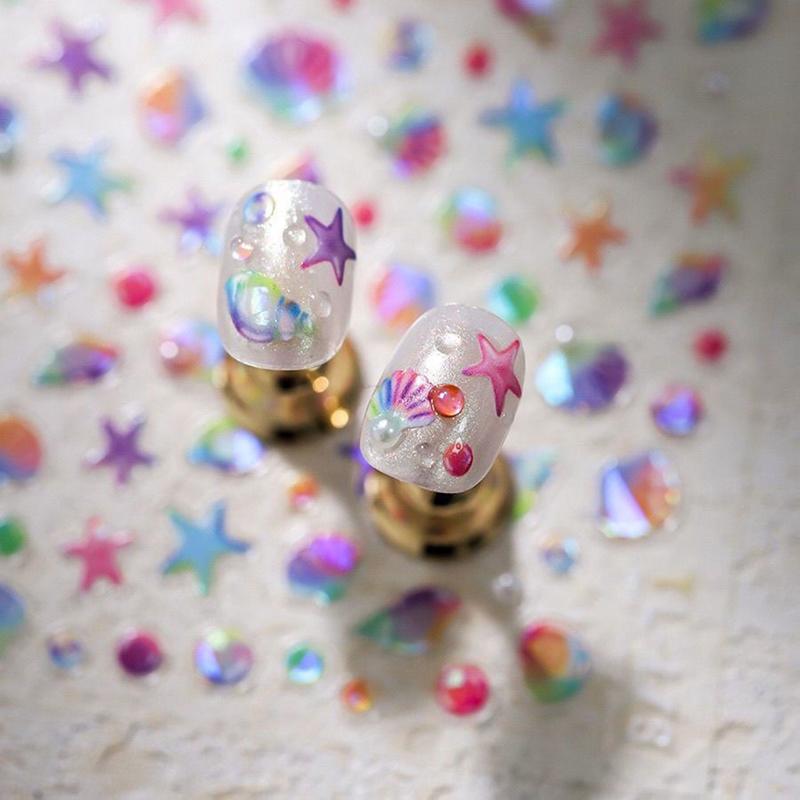 1Pcs Laser Pearl Shell Nail Art Sticker Sea World Designs Self Adhesive Nail Charm Decoration Decal Acessories
1Pcs Laser Pearl Shell Nail Art Sticker Sea World Designs Self Adhesive Nail Charm Decoration Decal Acessories