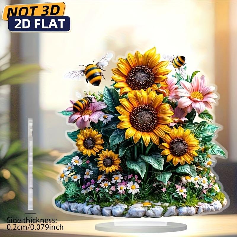 1 Piece, 2D, Flat Acrylic, Bohemian, Sunflower, Dining Table Decoration, Living Room and Office, Artwork Decoration Pack of 1 разноцветный
1 Piece, 2D, Flat Acrylic, Bohemian, Sunflower, Dining Table Decoration, Living Room and Office, Artwork Decoration Pack of 1 разноцветный