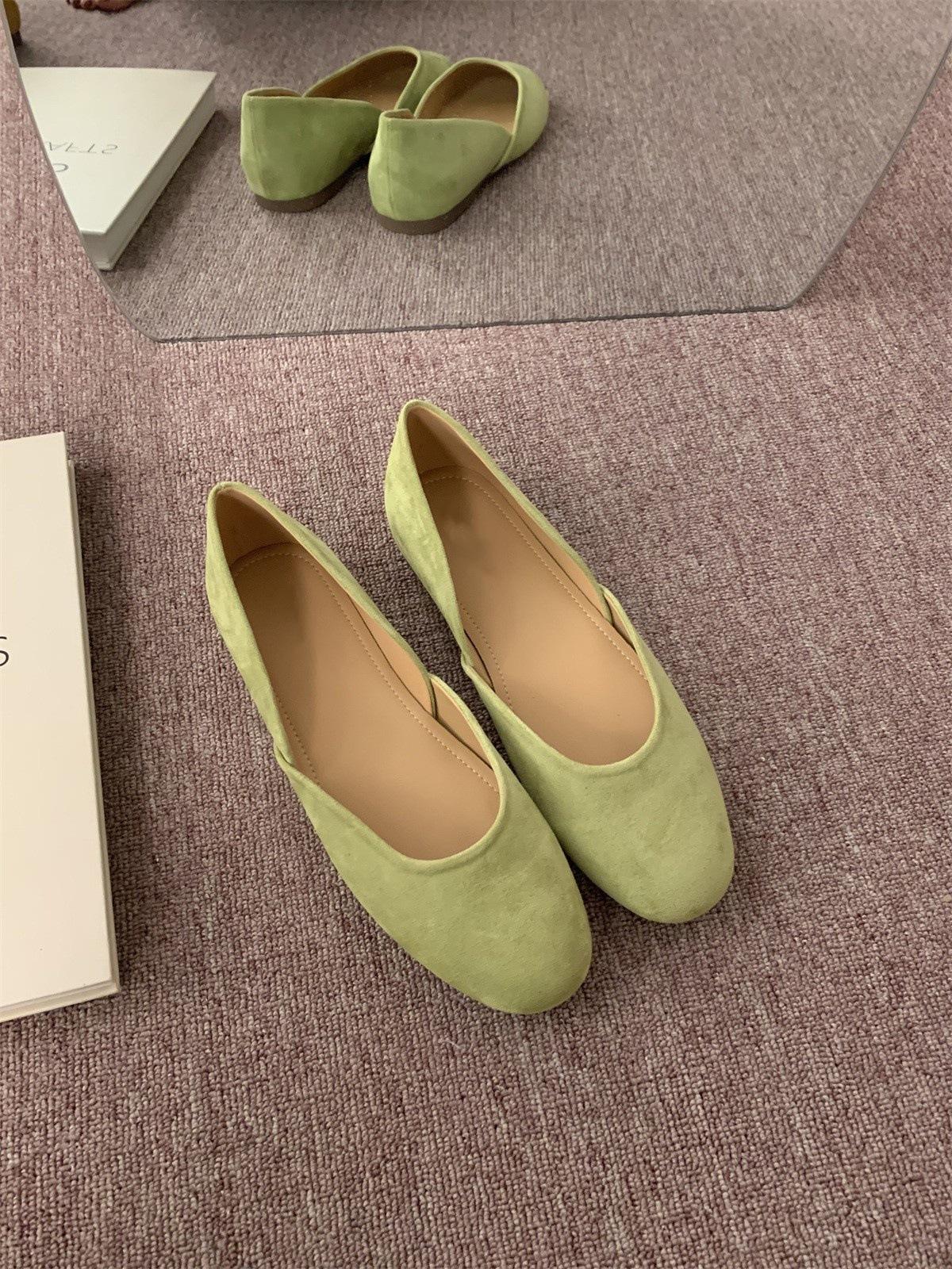 Мягкие милые конфетных цветов туфли бабушки с круглым носком и легким вырезом из замши, детские балетки на плоской мягкой подошве на одном ремешке Мэри Джейн 35 зелёный
Мягкие милые конфетных цветов туфли бабушки с круглым носком и легким вырезом из замши, детские балетки на плоской мягкой подошве на одном ремешке Мэри Джейн 35 зелёный