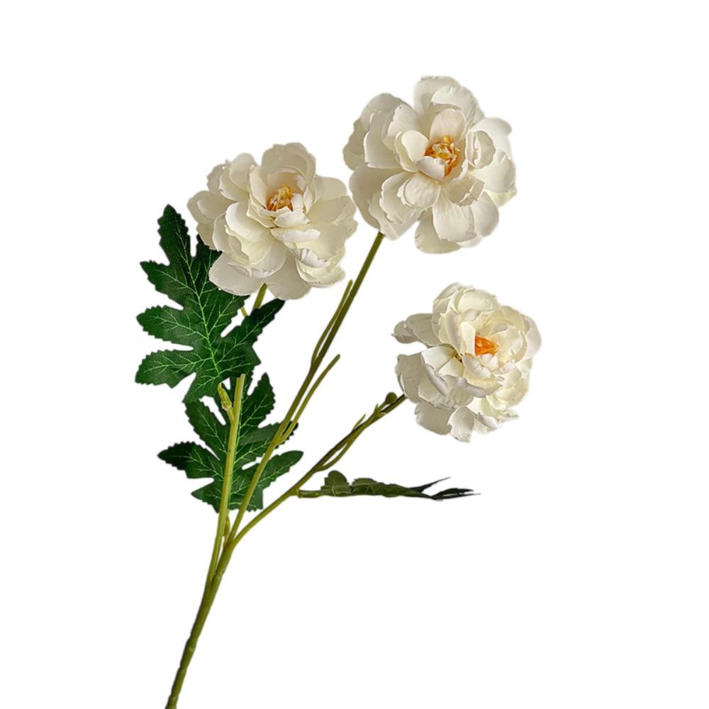 62cm Height Artifiical Flower Branch 3-headed Peony Roses Fake Flower Wedding Bouquet Photo Props белый
62cm Height Artifiical Flower Branch 3-headed Peony Roses Fake Flower Wedding Bouquet Photo Props белый