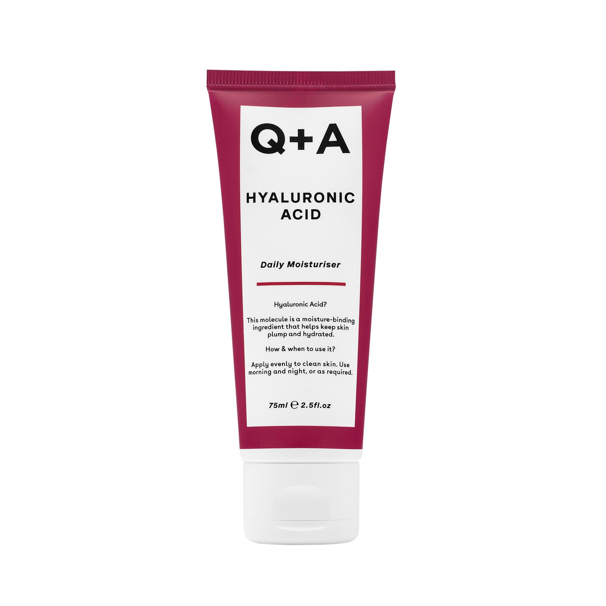 Q+A - Hyaluronic Acid Daily Moisturiser, 75 мл - зволожуючий крем для обличчя з гіалуроновою кислотою
Q+A - Hyaluronic Acid Daily Moisturiser, 75 мл - зволожуючий крем для обличчя з гіалуроновою кислотою