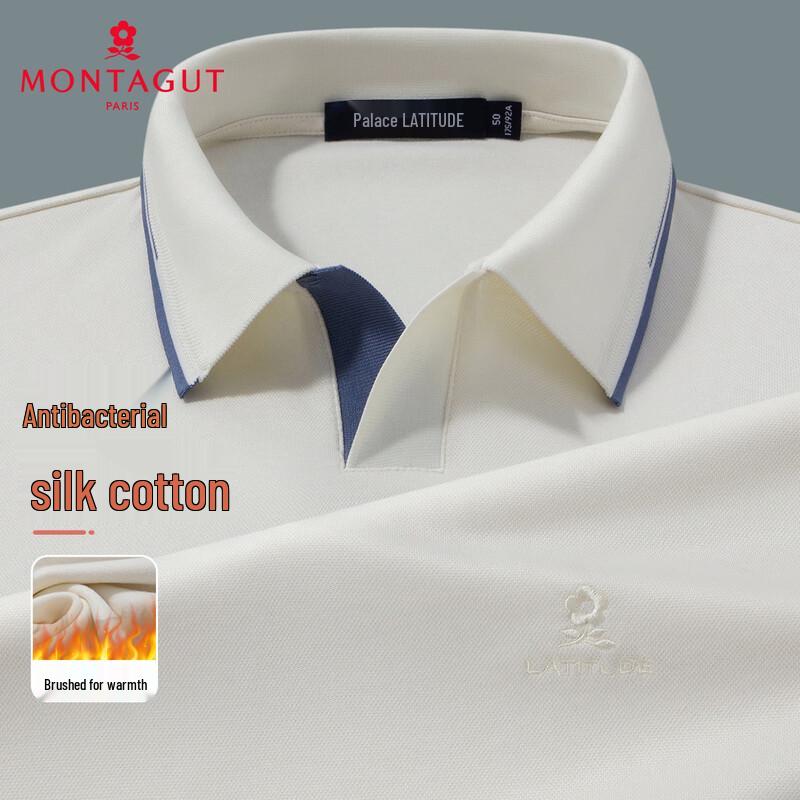 MONTAGUT Men s Antibacterial Silk Blend Long-Sleeve Polo Shirt XL
MONTAGUT Men s Antibacterial Silk Blend Long-Sleeve Polo Shirt XL