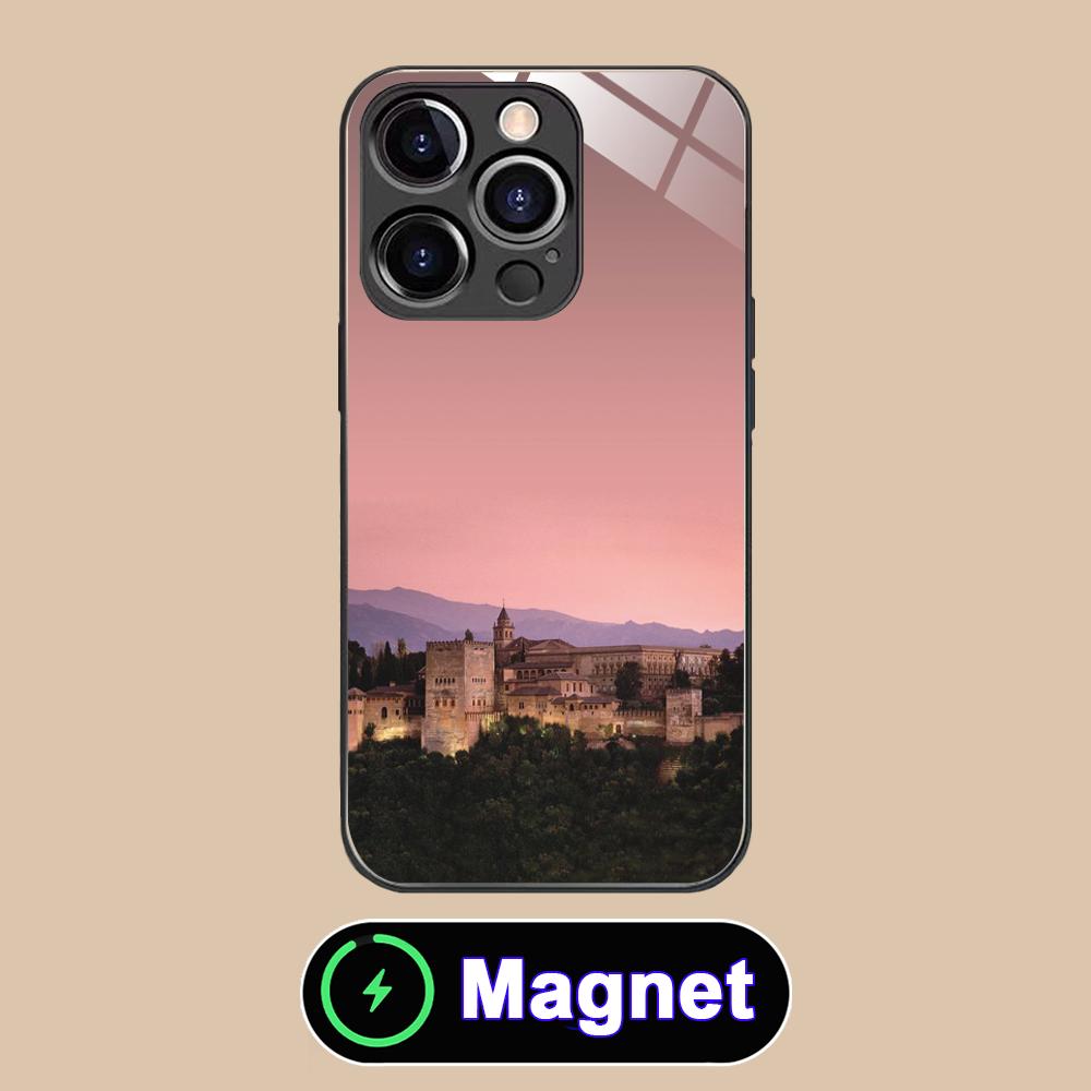 Spain Alhambra Granada Glass MagSafe Mobile Phone Case for iPhone 17 16 15 14 13 12 11 Air Pro Max Plus Mini Colorful Cover iPhone 11 Pro Max
Spain Alhambra Granada Glass MagSafe Mobile Phone Case for iPhone 17 16 15 14 13 12 11 Air Pro Max Plus Mini Colorful Cover iPhone 11 Pro Max