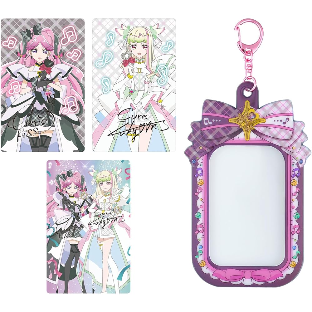Bandai Precure Card and Case Set Cure Zukyun and Cure Kiss with Character Design and Accessories
Bandai Precure Card and Case Set Cure Zukyun and Cure Kiss with Character Design and Accessories