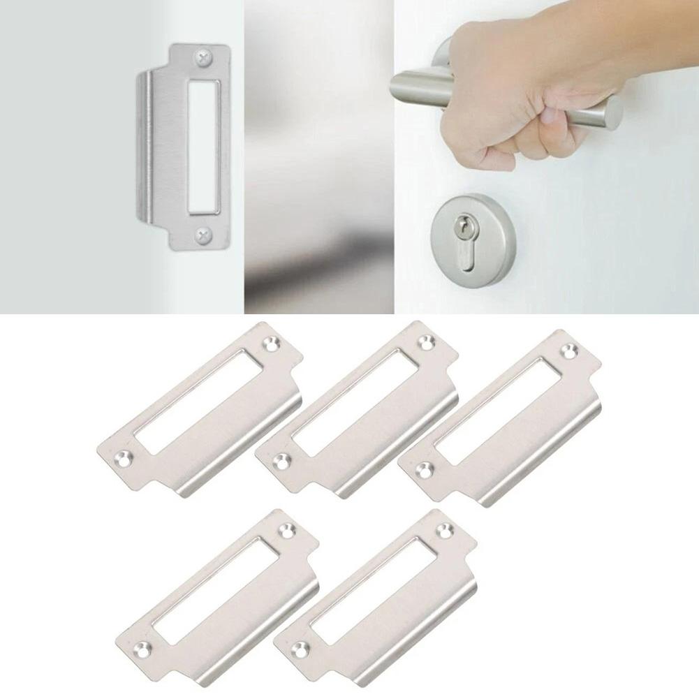 5pcs 64mm Locking Plate Stainless Steel Door Lock Latch Strike Plate Quick Installation Door Hardware Accessories China Mainland
5pcs 64mm Locking Plate Stainless Steel Door Lock Latch Strike Plate Quick Installation Door Hardware Accessories China Mainland