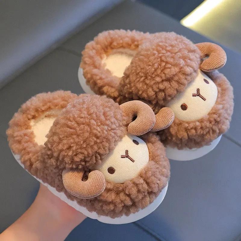 Winter Children Cotton Slippers Boys Girls Warm Anti Slip Home Slipper Fashion Cute Cartoon Alpaca Kids Parent-Child Plush Shoes 22-23(Insole 14cm)
Winter Children Cotton Slippers Boys Girls Warm Anti Slip Home Slipper Fashion Cute Cartoon Alpaca Kids Parent-Child Plush Shoes 22-23(Insole 14cm)