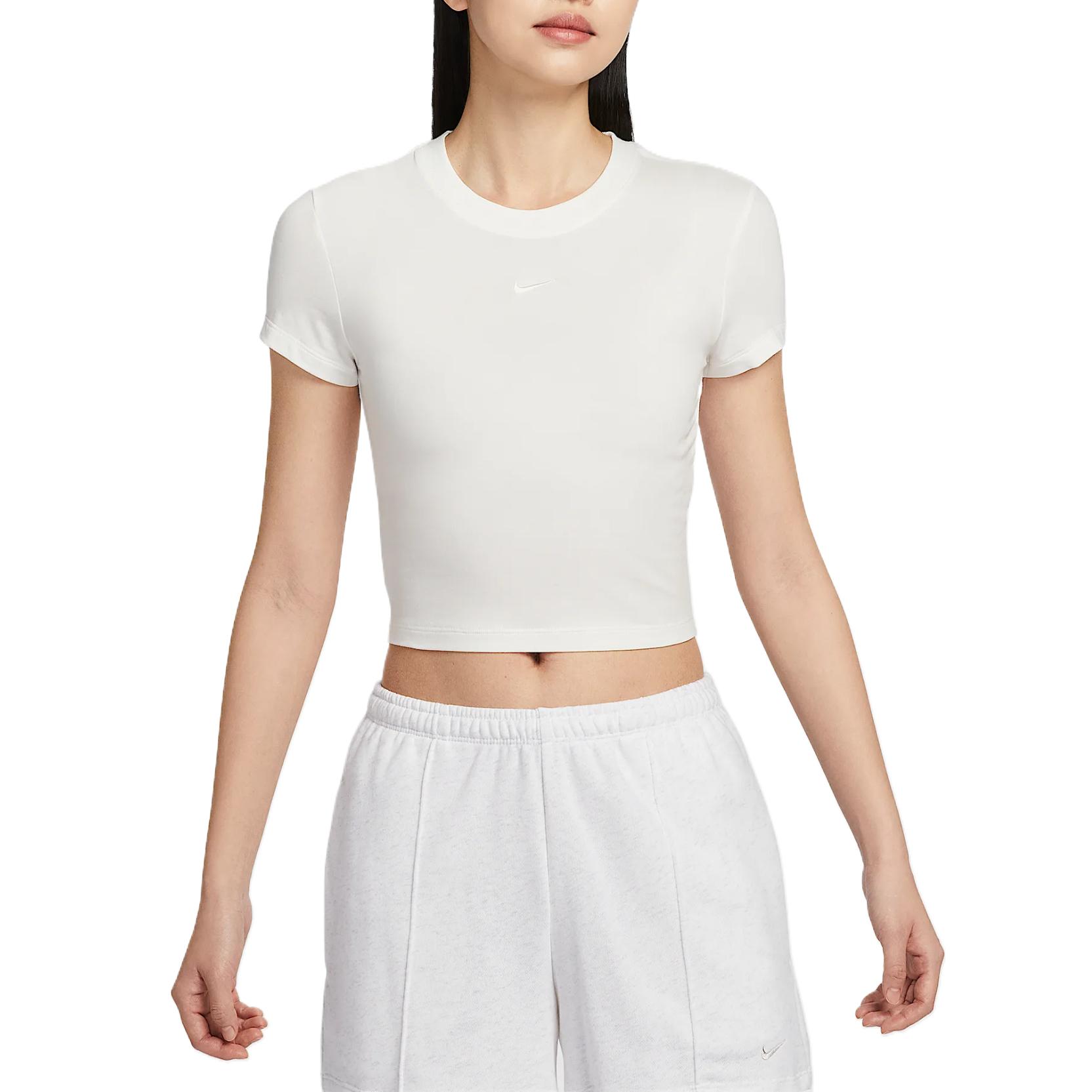 Nike Sportswear Comfortable Fashion Slim Fit Casual Versatile Short Sleeve T-Shirt Women Tops Sail-White HF9539-133 XS
Nike Sportswear Comfortable Fashion Slim Fit Casual Versatile Short Sleeve T-Shirt Women Tops Sail-White HF9539-133 XS