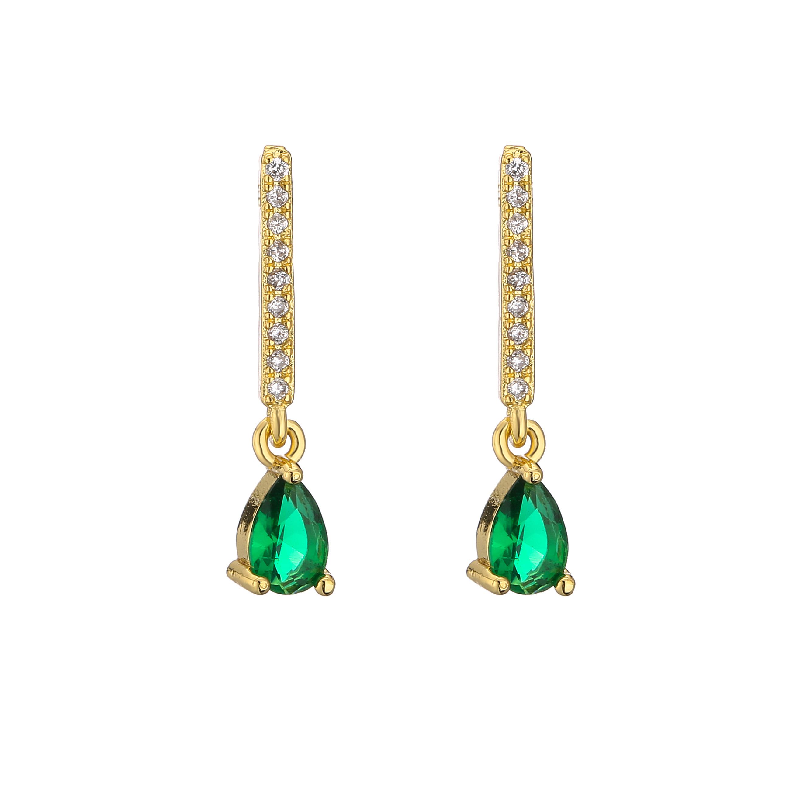 HECHENG,Luxury Colorful Zircon Earrings, Waterdrop Pendant Hoop Ear Studs For Women Jewerly,Wholesale Other зелёный
HECHENG,Luxury Colorful Zircon Earrings, Waterdrop Pendant Hoop Ear Studs For Women Jewerly,Wholesale Other зелёный