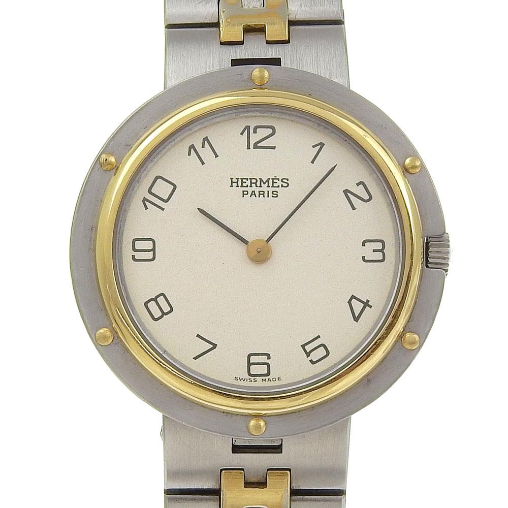 HERMES profile Watches IvoryDial Stainless Steel/Plated Gold Quartz Analog display Women Used
HERMES profile Watches IvoryDial Stainless Steel/Plated Gold Quartz Analog display Women Used