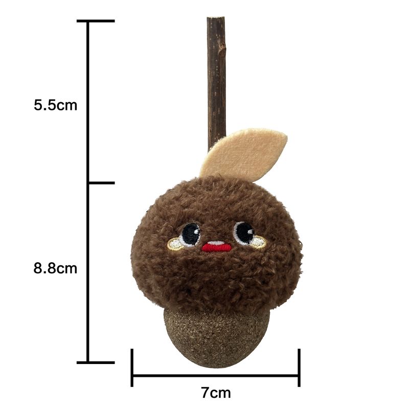 Toocat Filbert Molar Toy Bite-Resistant Polygonum Multiflorum Cat Toy Self-Hi Relieving Stuffy Cat Teaser Pet Supplies Hazelnut Molar Toy
Toocat Filbert Molar Toy Bite-Resistant Polygonum Multiflorum Cat Toy Self-Hi Relieving Stuffy Cat Teaser Pet Supplies Hazelnut Molar Toy