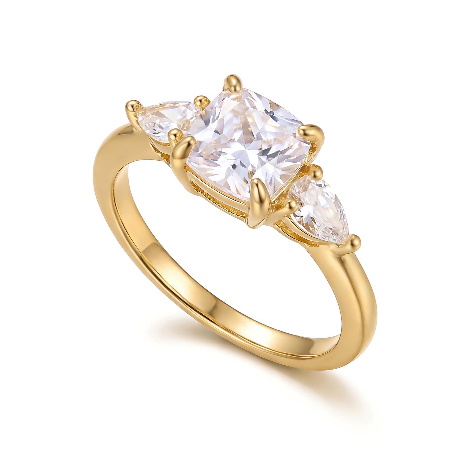 Elegant Cushion Shaped Cubic Zirconia Rings for Women Contracted Design Crystal Wedding Finger Ring Romantic Promise Jewelry 10
Elegant Cushion Shaped Cubic Zirconia Rings for Women Contracted Design Crystal Wedding Finger Ring Romantic Promise Jewelry 10