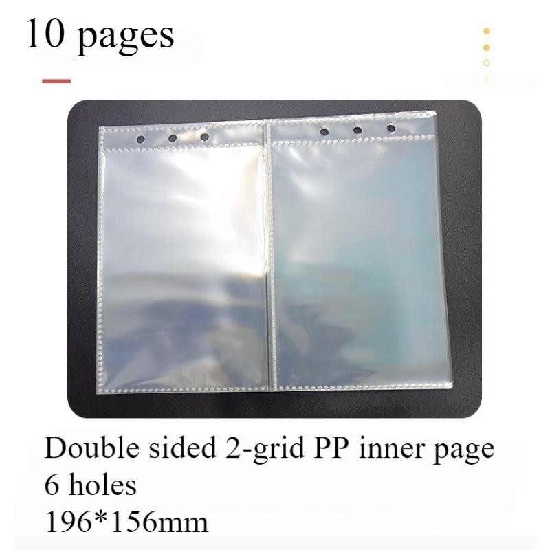 Album inner pages, black and white stamp collection album with 4/2/9 inner pages, storage booklet single page
Album inner pages, black and white stamp collection album with 4/2/9 inner pages, storage booklet single page