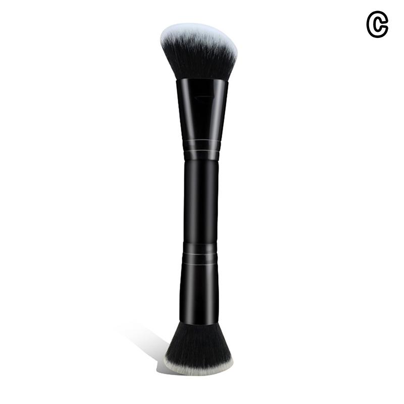 Профессиональная кисть для макияжа 2-в-1 с двойным концом, большая круглая головка, для тональной основы, консилера, для закрепления, дорожный инструмент для макияжа с ручкой
Профессиональная кисть для макияжа 2-в-1 с двойным концом, большая круглая головка, для тональной основы, консилера, для закрепления, дорожный инструмент для макияжа с ручкой