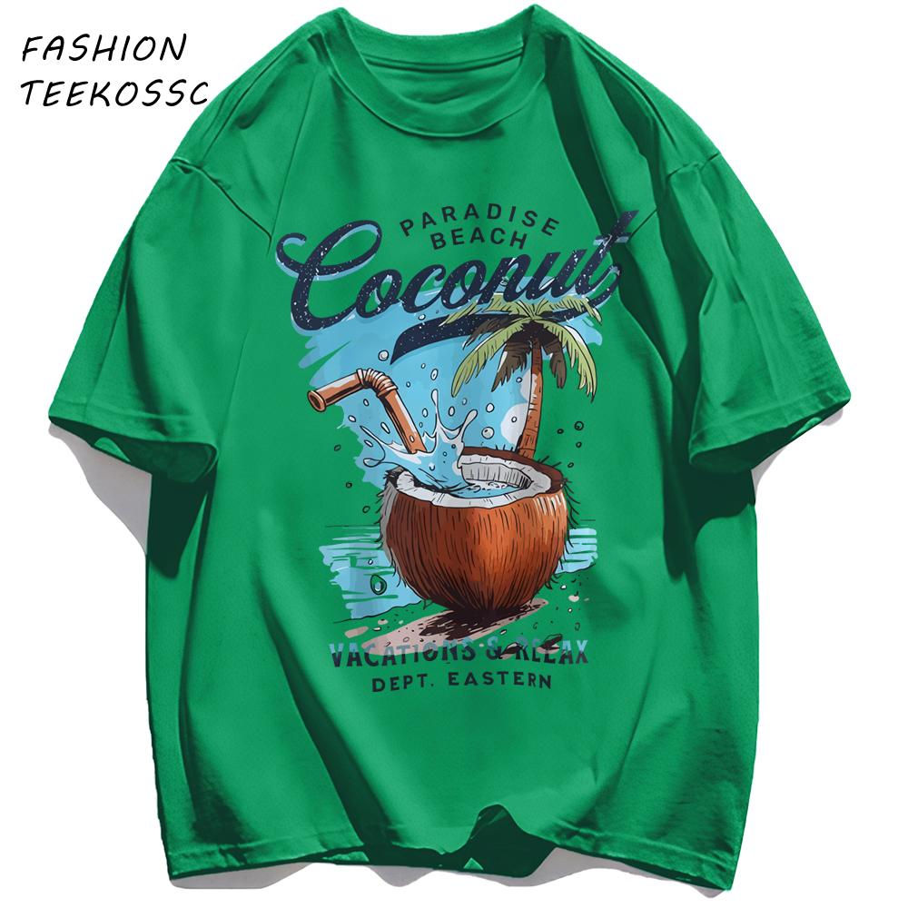 Pardise Beach Cocount Vacation Relax T Shirt Man AllNatch Basics TShirt Fashion Cotton Sportswear Unisex Summer Loose Clothing 4XL
Pardise Beach Cocount Vacation Relax T Shirt Man AllNatch Basics TShirt Fashion Cotton Sportswear Unisex Summer Loose Clothing 4XL