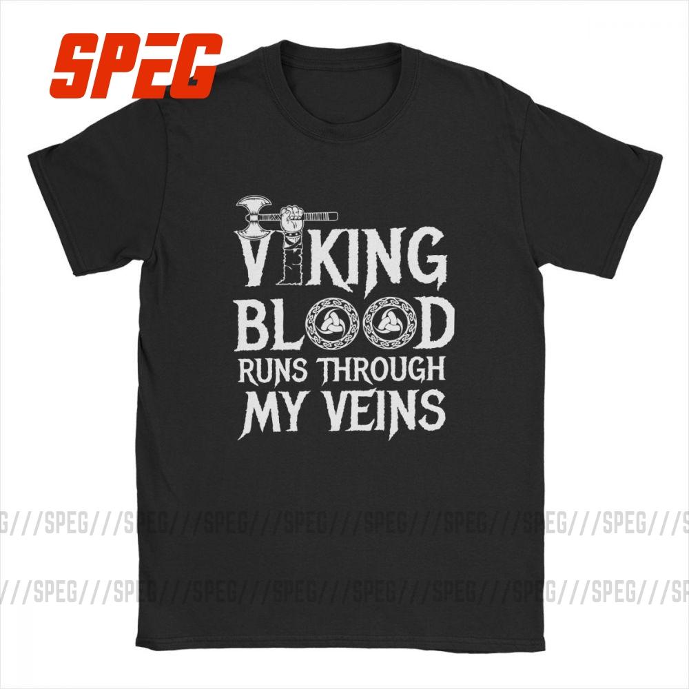 T Shirts Viking Blood Runs in My Viens Valhalla Tops Adult 100 Cotton Male Short Sleeve TShirts Great Men Tee Shirt Plus Size 4XL
T Shirts Viking Blood Runs in My Viens Valhalla Tops Adult 100 Cotton Male Short Sleeve TShirts Great Men Tee Shirt Plus Size 4XL