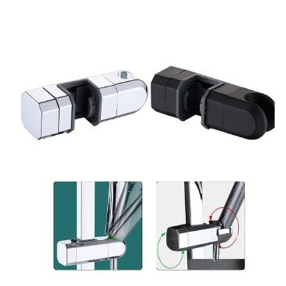 Universal 15mm-30mm Slider Bar Holder Adjustable Shower Rail Head Shower Bracket Household
Universal 15mm-30mm Slider Bar Holder Adjustable Shower Rail Head Shower Bracket Household