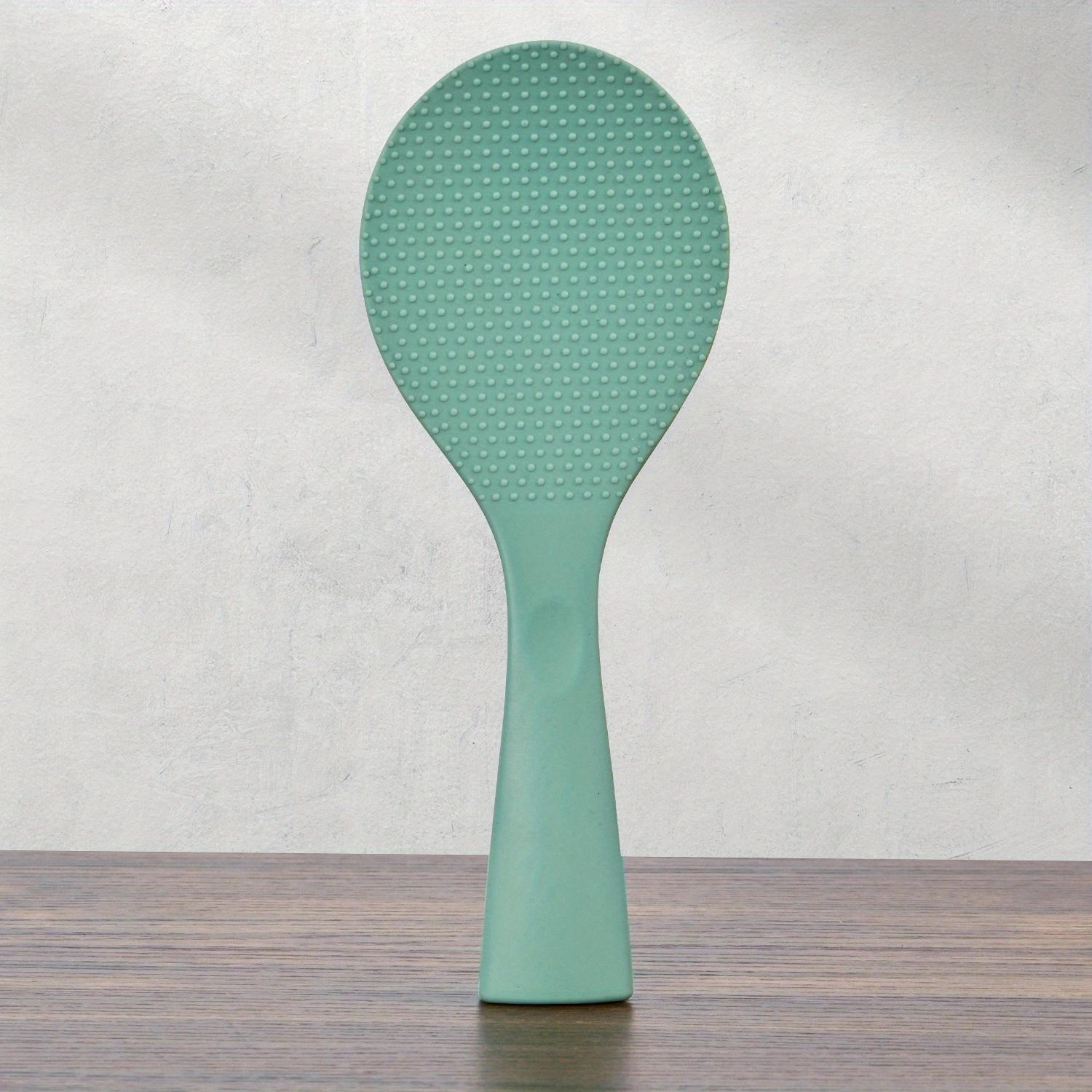 Rice spoon, silicone standing rice paddle, non-stick rice spoon, 250 degree heat resistant spoon, rice serving spoon синій
Rice spoon, silicone standing rice paddle, non-stick rice spoon, 250 degree heat resistant spoon, rice serving spoon синій