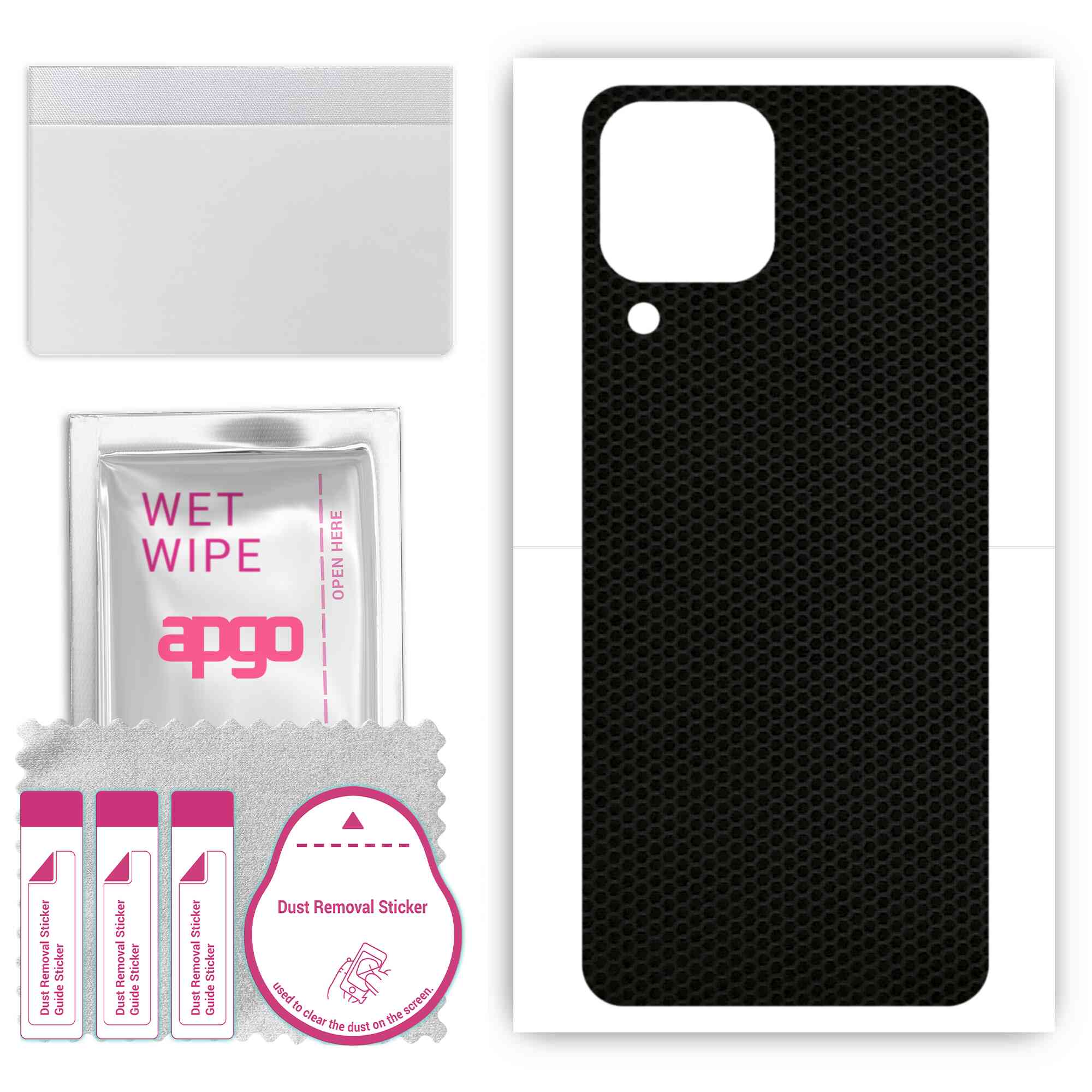 apgo Protective Skin Sticker for the back compatible with Samsung Galaxy F62, Wrap Film, Foil, Vinyl - Pattern Matrix
apgo Protective Skin Sticker for the back compatible with Samsung Galaxy F62, Wrap Film, Foil, Vinyl - Pattern Matrix