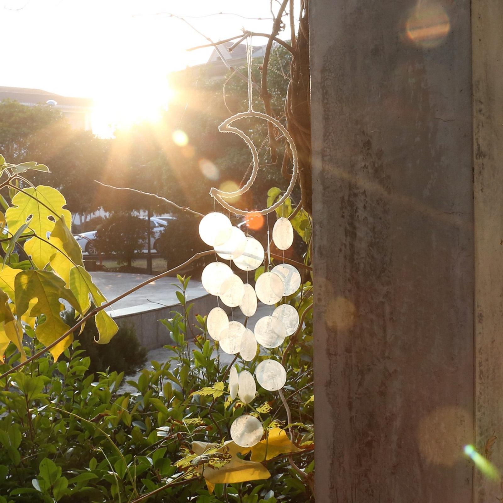 Moon Wind Chime Dreamcatcher Wind Chime Room Balcony Wall Decoration Hanging Ornament one size
Moon Wind Chime Dreamcatcher Wind Chime Room Balcony Wall Decoration Hanging Ornament one size