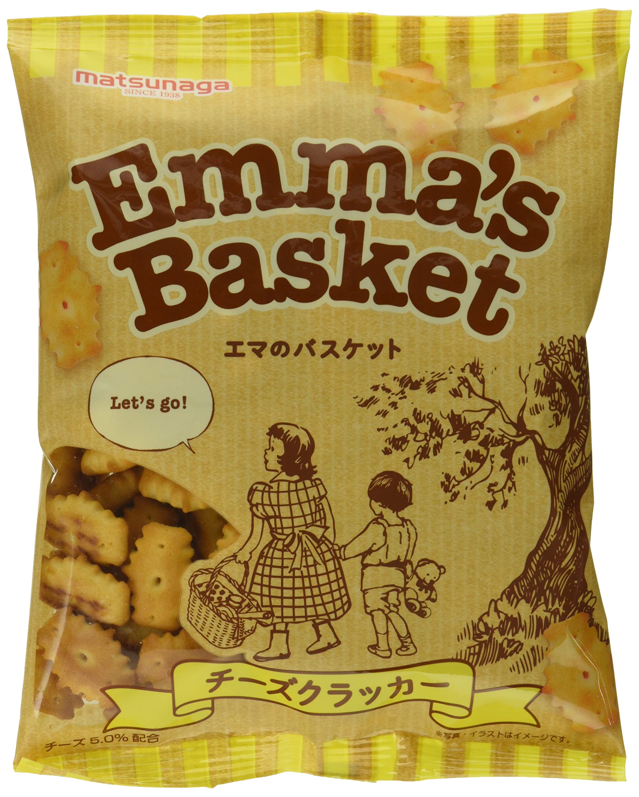 Matsunaga Seika Cheese 120g x 18 bags Crackers,
Matsunaga Seika Cheese 120g x 18 bags Crackers,