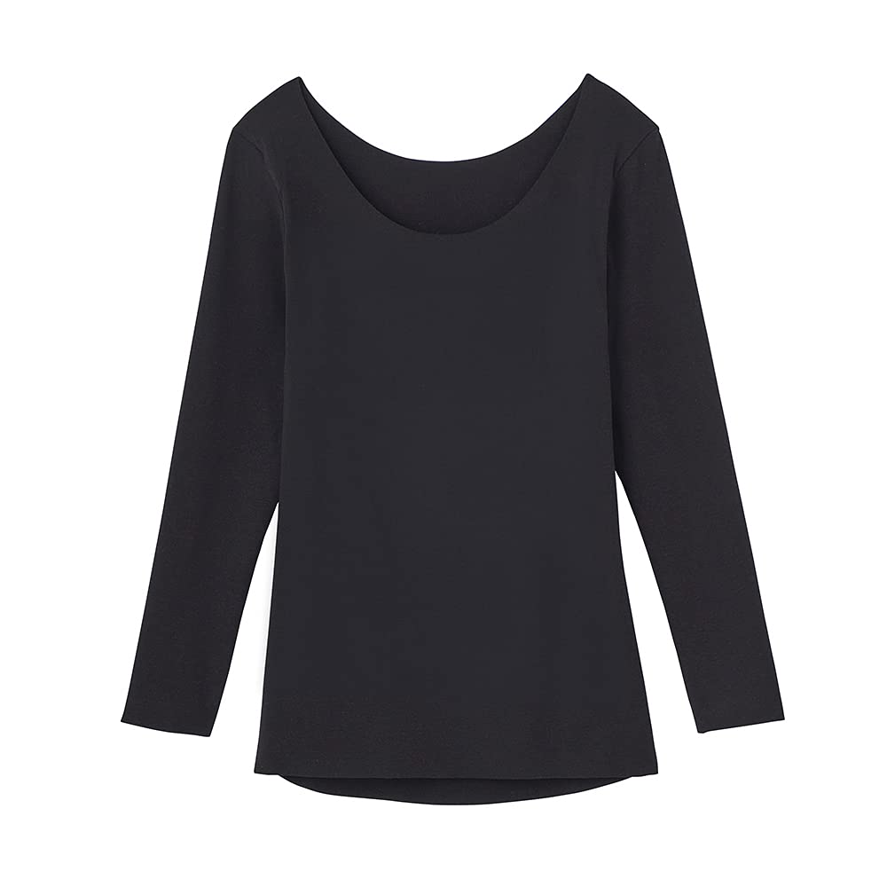 Gunze HOTMAGIC MH7846P Long Sleeve Cotton Fleece Black Women s Innerwear, Blend, Lining, Moisture-Wicking, Heat-Generating, чёрный
Gunze HOTMAGIC MH7846P Long Sleeve Cotton Fleece Black Women s Innerwear, Blend, Lining, Moisture-Wicking, Heat-Generating, чёрный