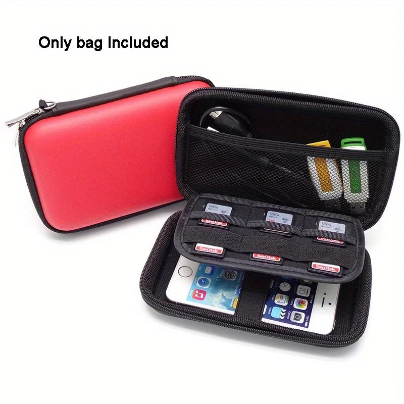 Removable Hard Disk Case Protective Case Charging Bank Organizer Bag Data Cable Earphone Storage Bag червоний
Removable Hard Disk Case Protective Case Charging Bank Organizer Bag Data Cable Earphone Storage Bag червоний