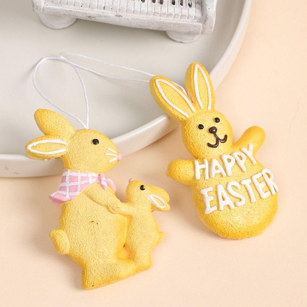 Cute Easter Rabbit Pendant Resin Crafts Happy Easter Decorations Outdoor Garden Style 3
Cute Easter Rabbit Pendant Resin Crafts Happy Easter Decorations Outdoor Garden Style 3